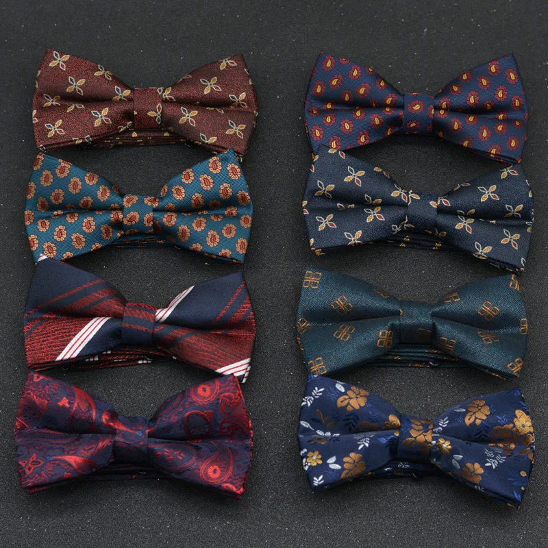 Men'S Formal Wear - Gravata borboleta masculina para casamento, padrão