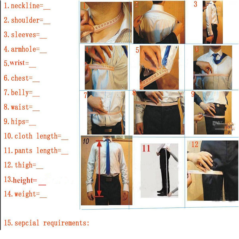 Mais recente design duplo brea - Men Formal Wear Pants avaliação e preço