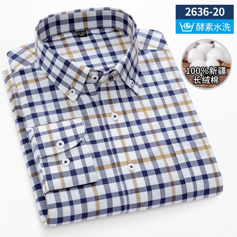 Camisa de manga longa masculin - Men Formal Wear Top avaliação e preço