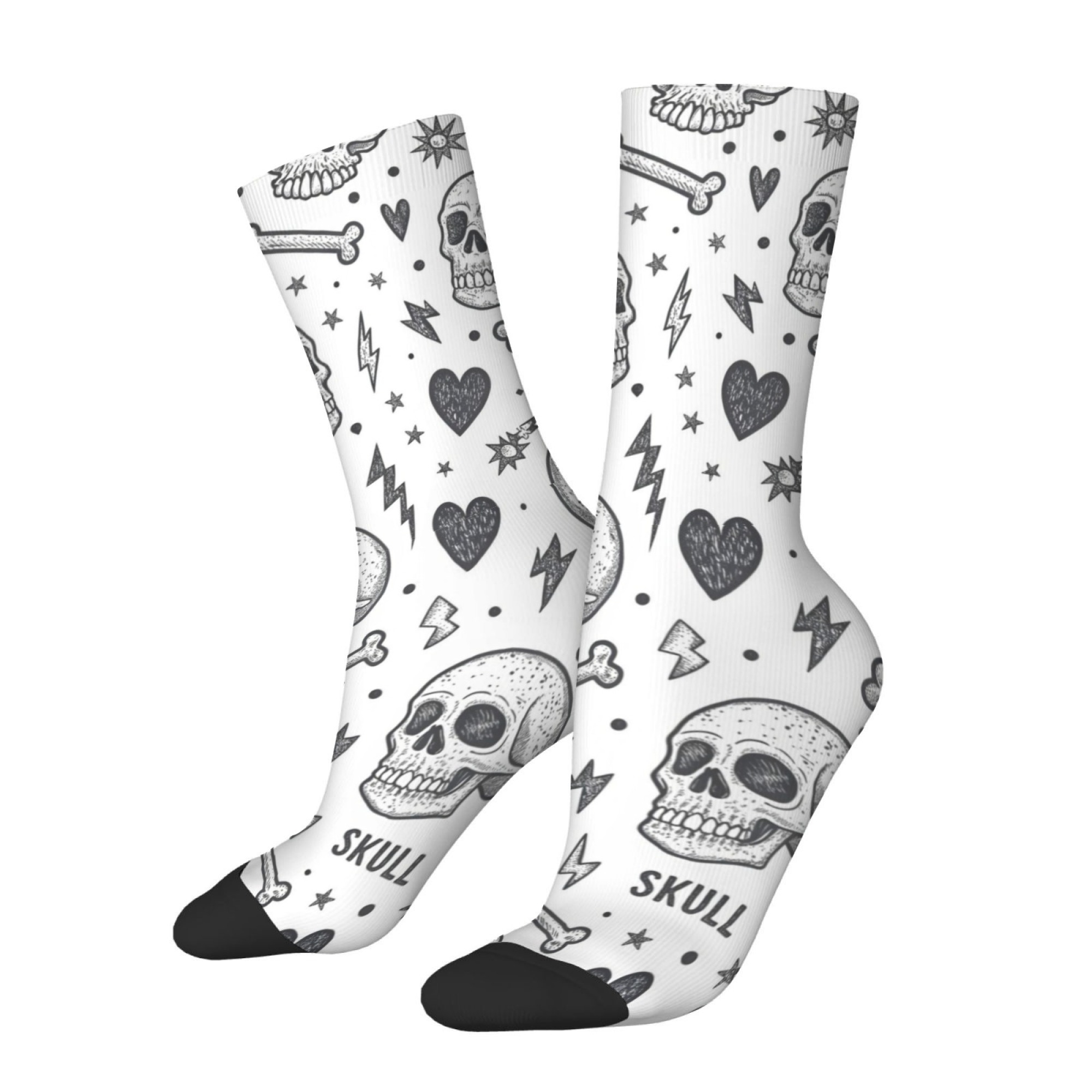 Meias de tripulação desenhadas - Men'S Gothic Formal Wear avaliação e preço