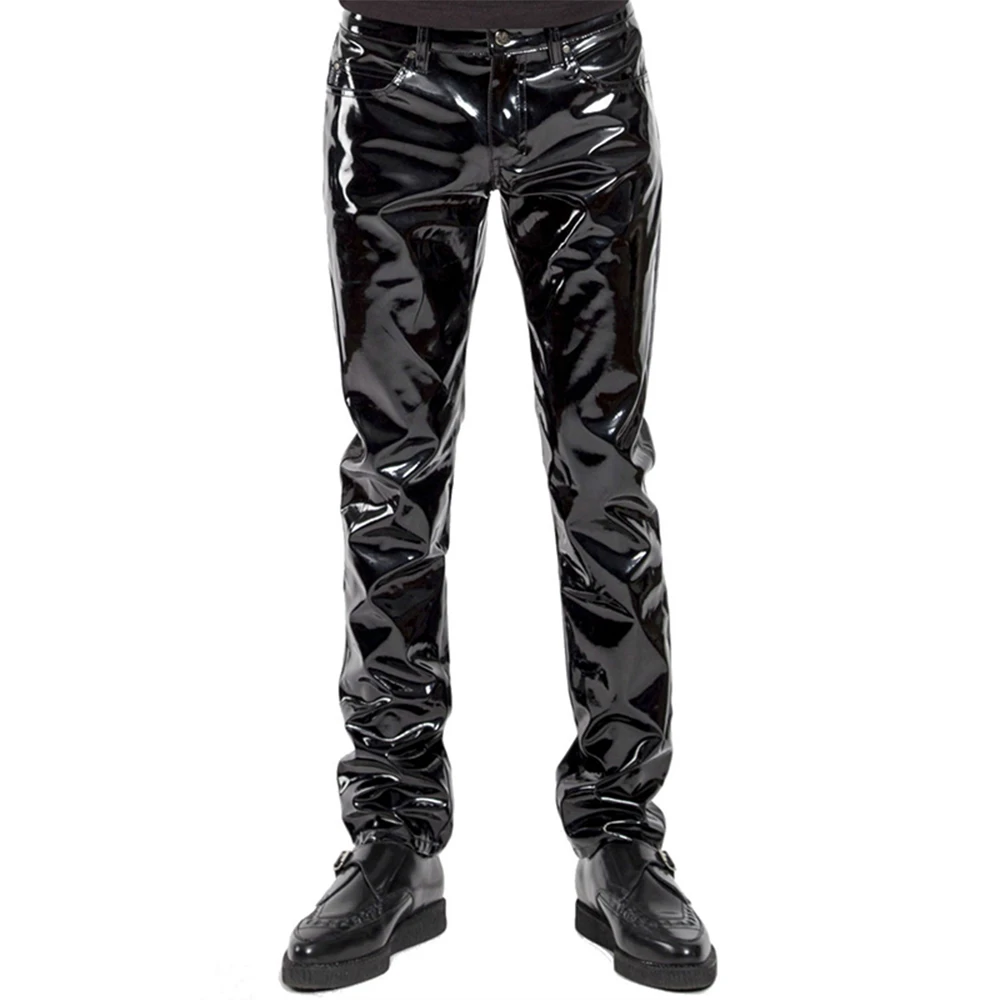 Homens de couro falso calças p - Men'S Gothic Formal Wear avaliação e preço
