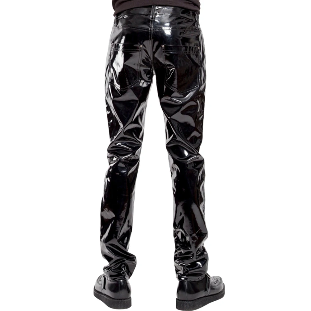 Homens de couro falso calças p - Men'S Gothic Formal Wear avaliação e preço