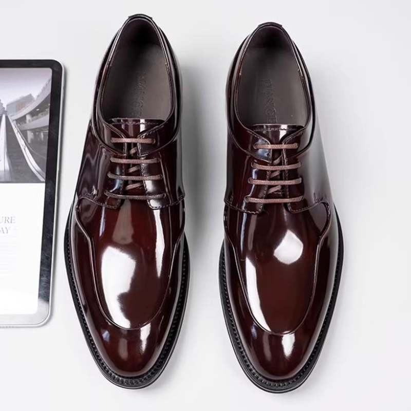 Sapatos de couro de vaca com f - Men Formal Wear Top avaliação e preço