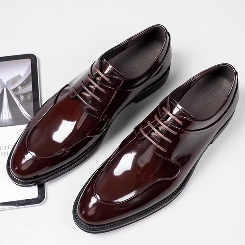 Sapatos de couro de vaca com f - Men Formal Wear Top avaliação e preço
