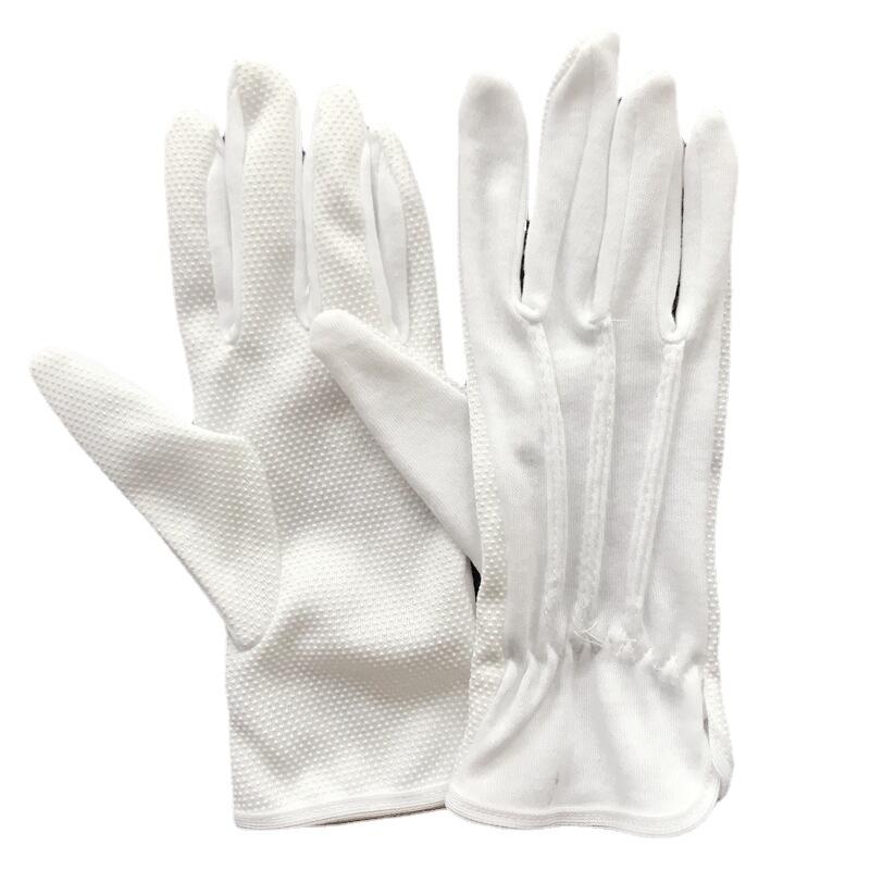 4 pares luvas de algodão branc - Formal Wear Gloves Men avaliação e preço