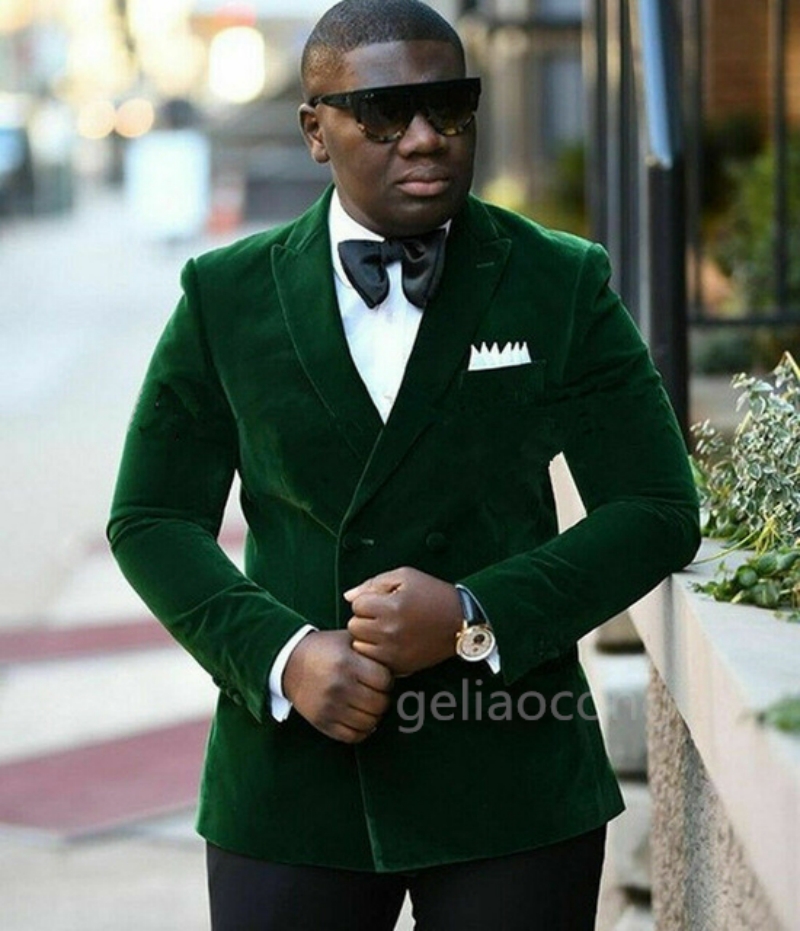 Blazer de Veludo para Casament - Men Formal Wear Top avaliação e preço