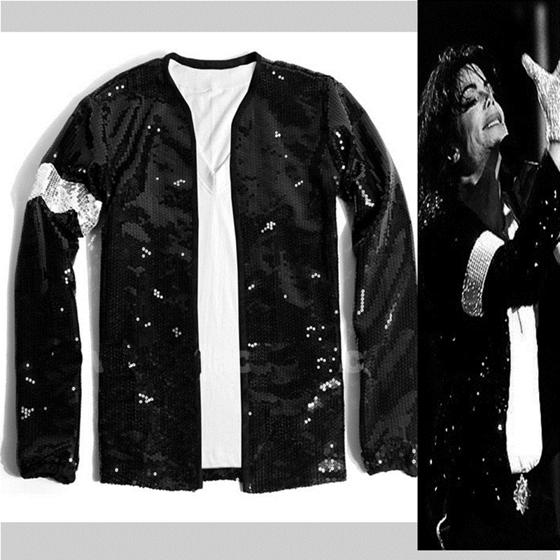 Raro cosplay michael jackson b - Formal Wear Gloves Men avaliação e preço