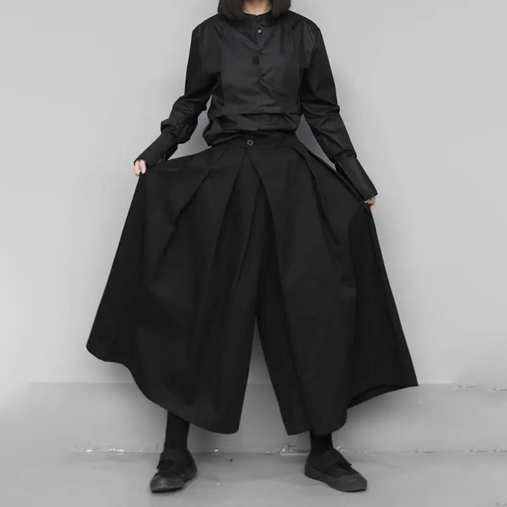 Calça japonesa de perna larga  - Men'S Gothic Formal Wear avaliação e preço