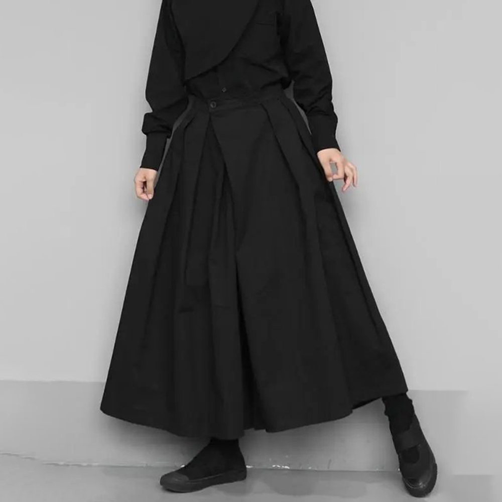 Calça japonesa de perna larga  - Men'S Gothic Formal Wear avaliação e preço