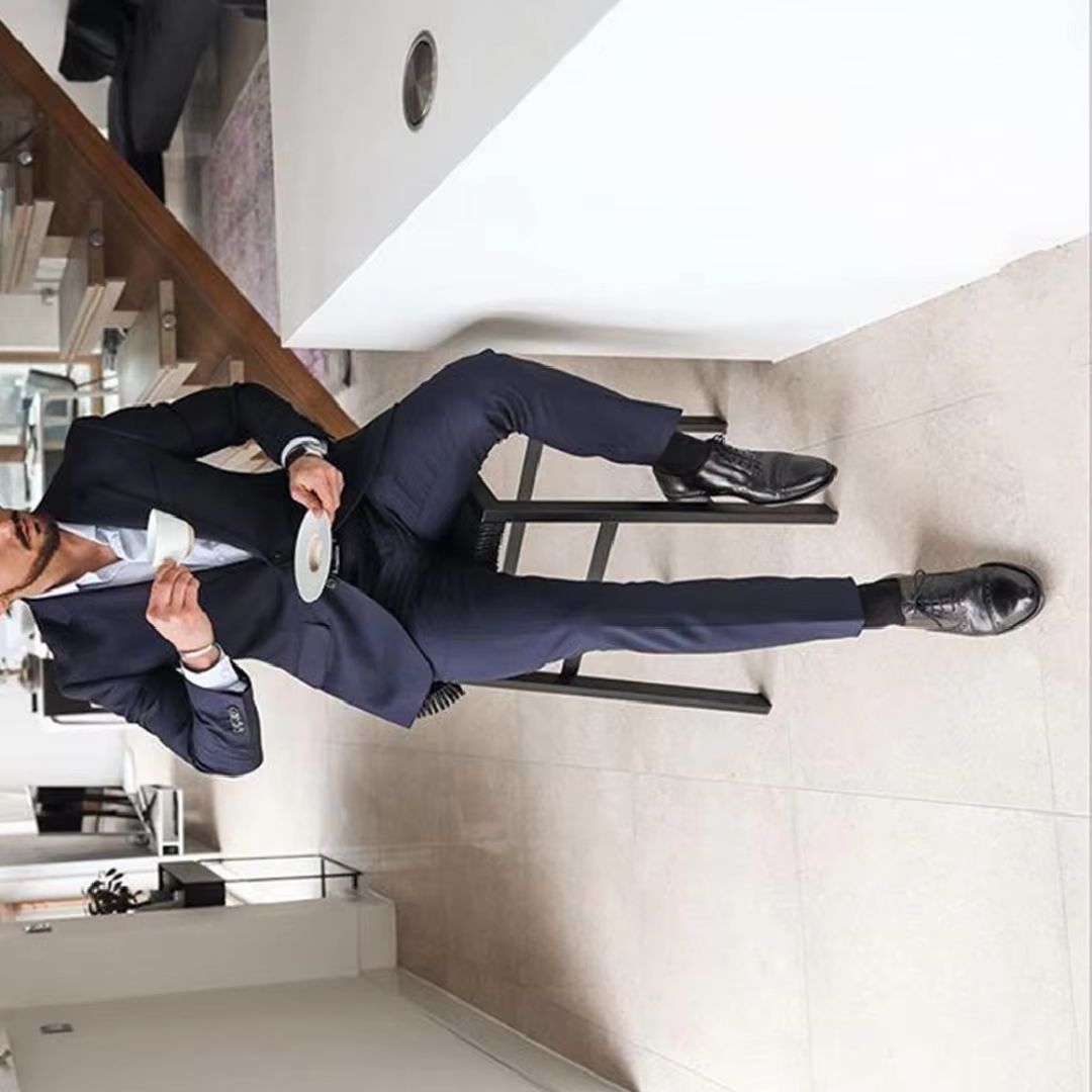 Terno de Smoking Masculino Azu - Men Formal Wear For Dinner avaliação e preço
